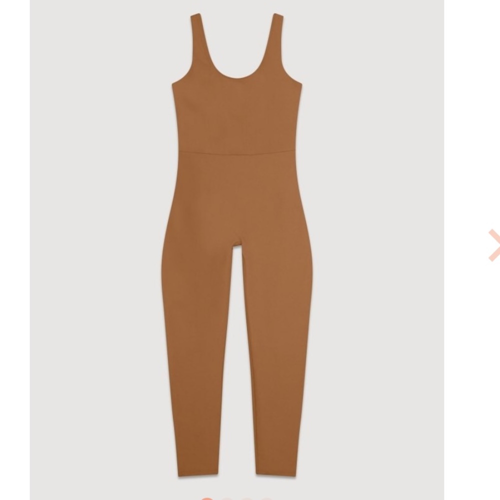 Girlfriend Collective Brown Jumpsuit